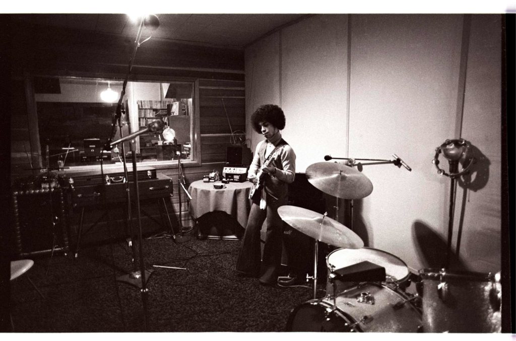 Prince at Moon Sound / Photo by Larry Falk